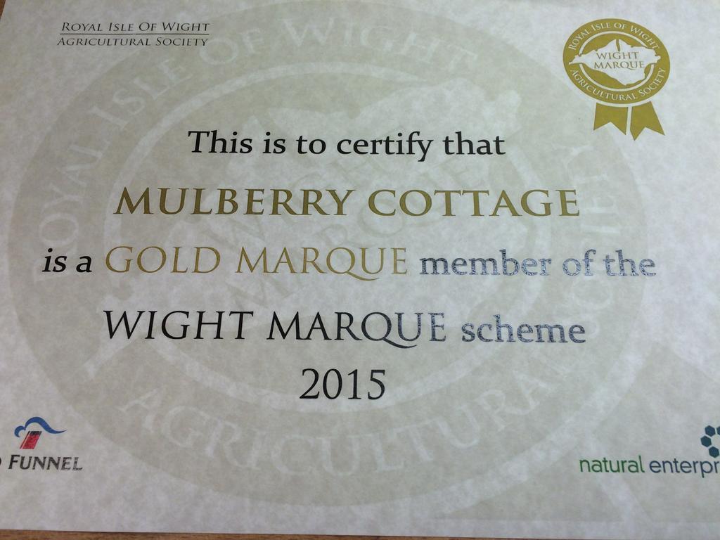 Mulberry Cottage B&B Bembridge Ngoại thất bức ảnh